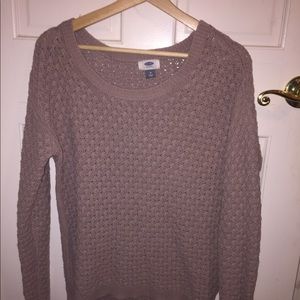 Woman’s knitted sweater